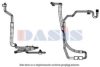 FORD 1715605 High-/Low Pressure Line, air conditioning